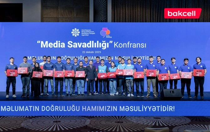 Bakcell-in innovasiya tərəfdaşlığı ilə “Media Savadlılığı” Konfransı baş tutub - FOTOLAR