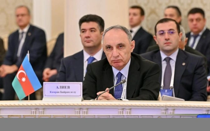 Kamran Əliyev MDB Baş Prokurorlarının Əlaqələndirmə Şurasının iclasında iştirak edib - FOTO