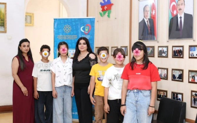“Valideyn himayəsindən məhrum qalmış uşaqlarla iş” layihəsinin doqquzuncu təlimi - FOTO