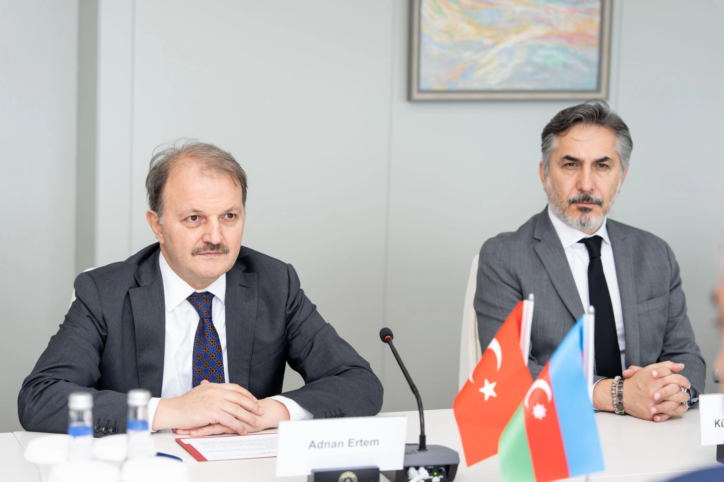 Nazirlikdə Türkiyə nümayəndə heyəti ilə görüş oldu - FOTO