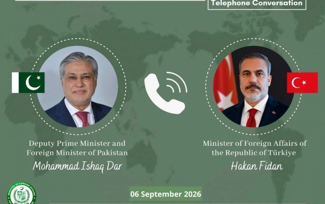 İshaq Dar və Hakan Fidan Məkkə sazişini müzakirə ediblər