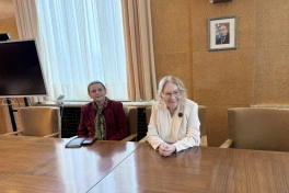 Leyla Əliyeva BMT-nin Cenevrədəki ofisinin baş direktoru ilə görüşüb - FOTO