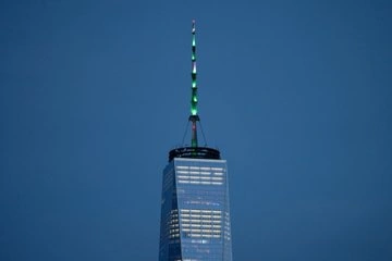 "Nyu-York şəhəri İslam mədəniyyəti ayı şərəfinə yaşıl rəngə boyanıb" - "Associated Press"