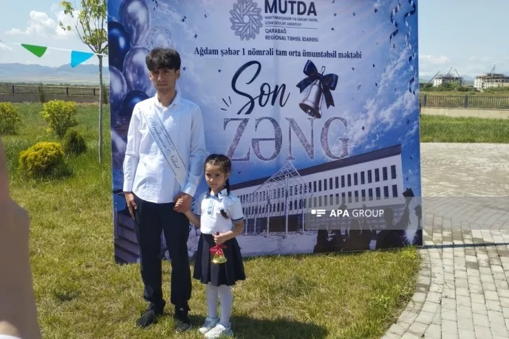 Ağdam və Füzulidə 33 il sonra "Son zəng" keçirildi - FOTO