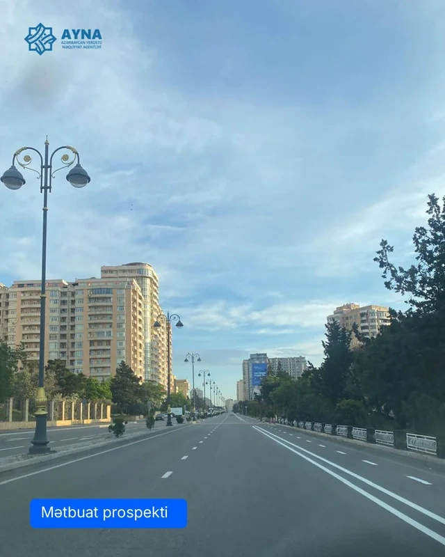 Bakının daha bir prospekt və küçəsində velosiped zolaqları salındı - FOTO