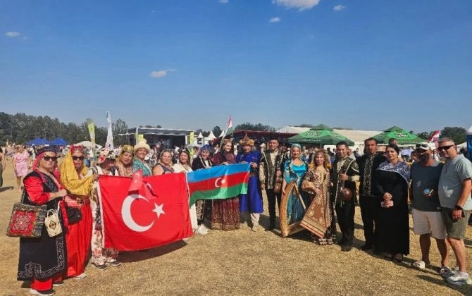 “Qorqud” folklor ansamblı IX Böyük Hun-Türk Qurultayında ölkəmizi təmsil edib - FOTO