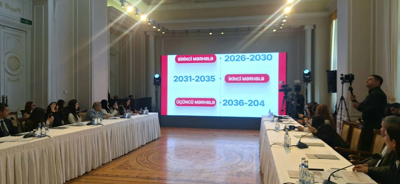 Azərbaycan mədəniyyətinin gələcəyi müzakirə masasında: “2040” konsepsiyası təqdim edildi