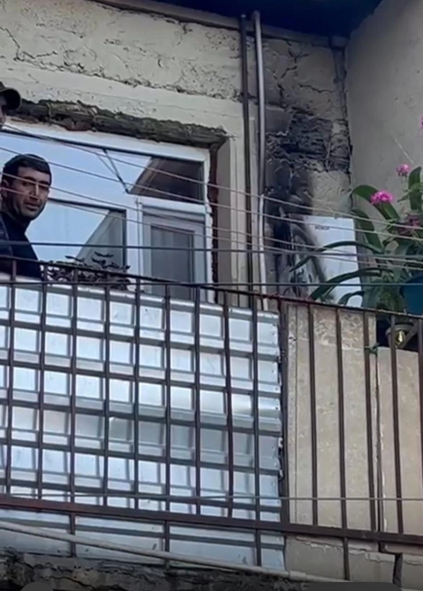 Cəlilabadda yanğının qarşısını polis əməkdaşları aldılar - FOTO