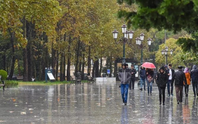 Bakıda aylıq normanı aşan yağıntı qeydə alınıb - FAKTİKİ HAVA