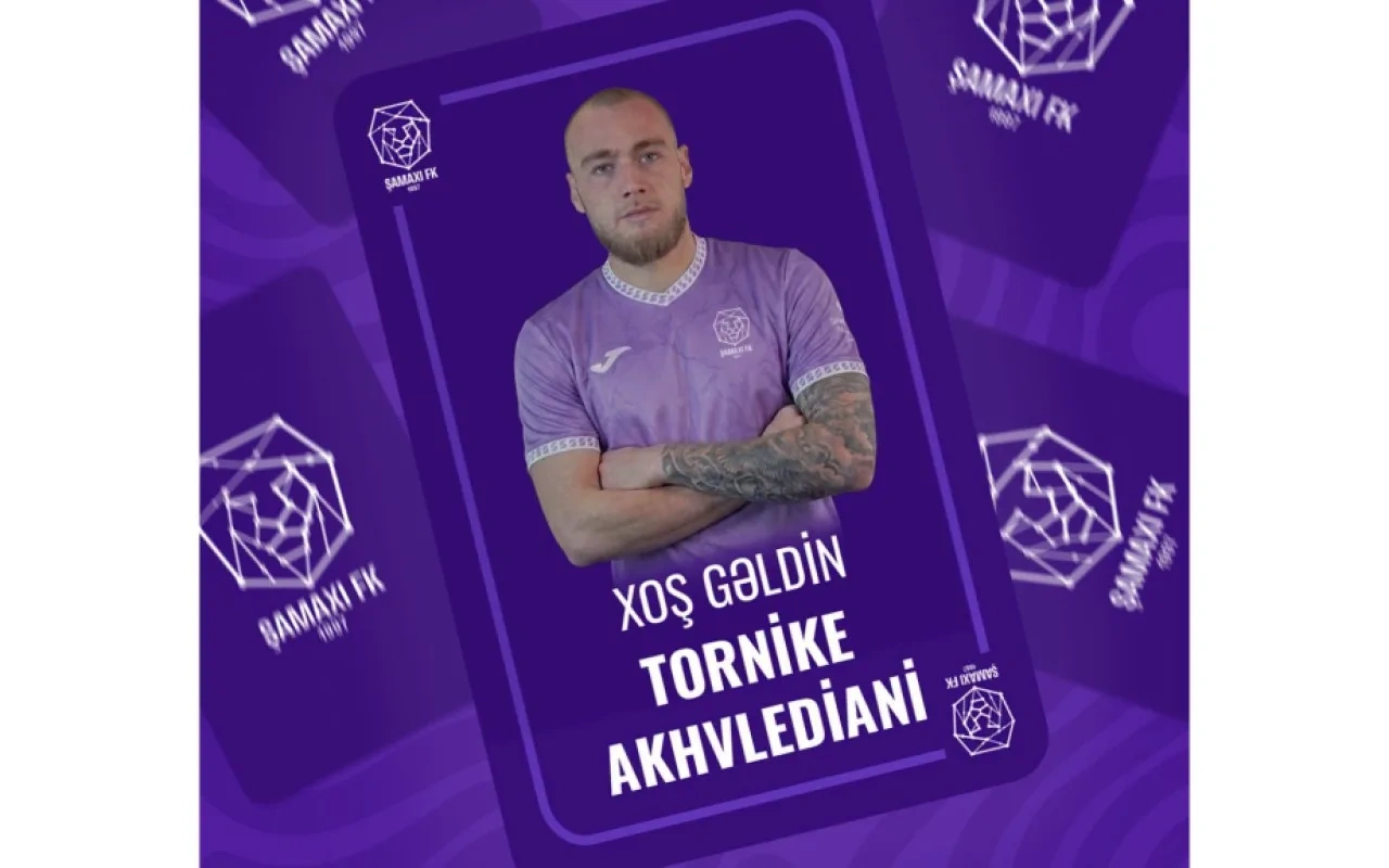 “Şamaxı” gürcüstanlı futbolçunu transfer etdi