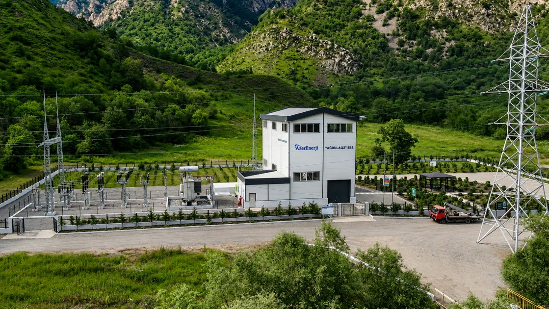 Laçında Hoçaz çayının üzərində yerləşən su elektrik stansiyalarının açılışı olub - FOTO