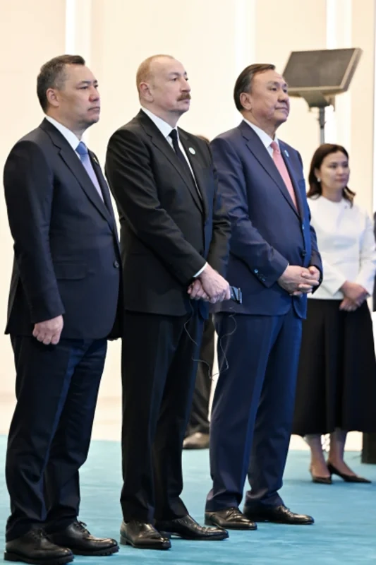 İlham Əliyev Türk Sivilizasiyası Mərkəzinin təməlqoyma mərasimində iştirak etdi - FOTO