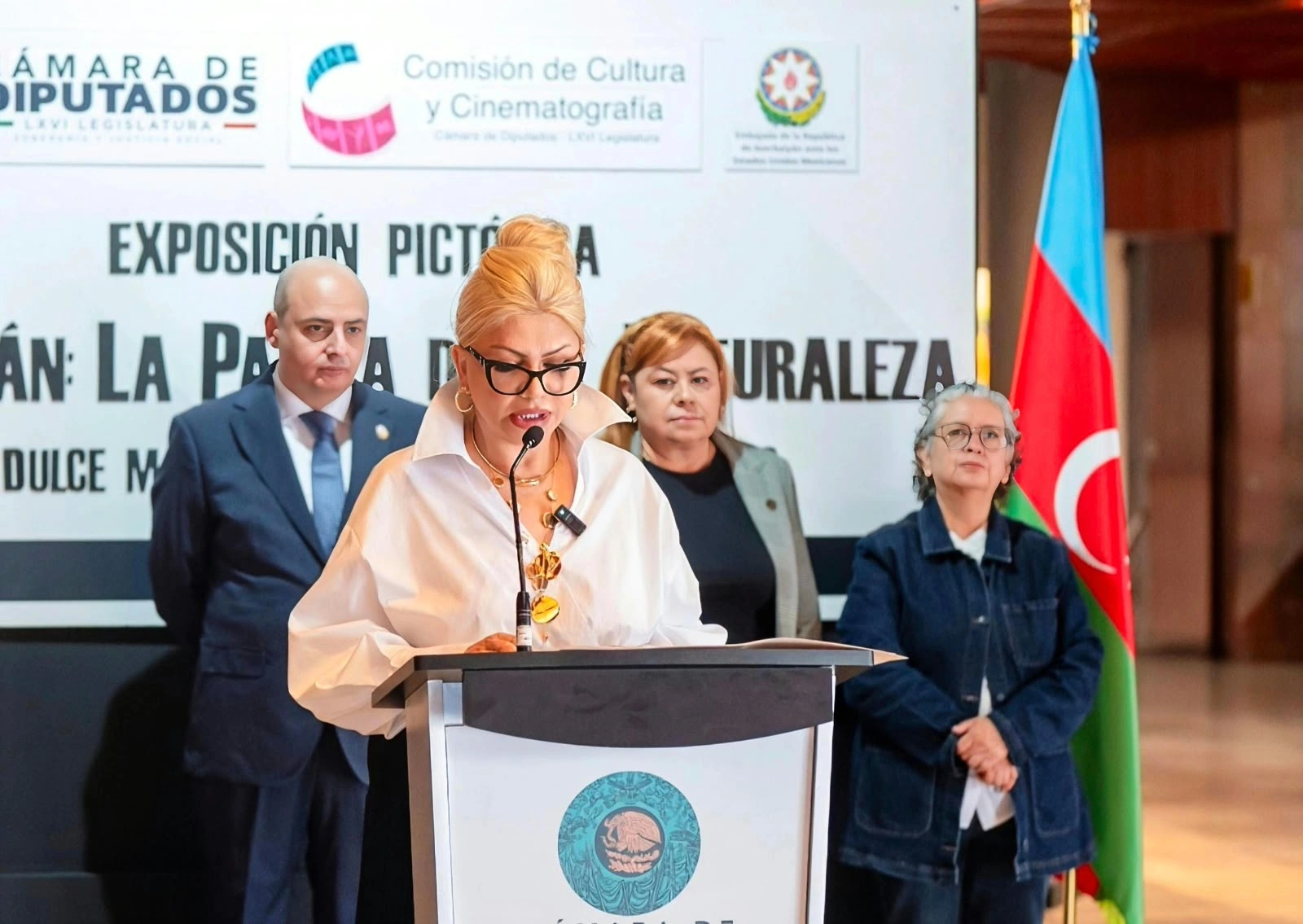Azərbaycan qadını dünyada iz qoyur - Mehriban Alışovanın Meksikada sərgisi baş tutdu - FOTOLAR