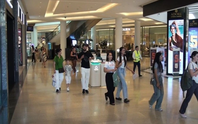 “Gənclik Mall”da xəbərdarlıq sistemi texniki xəta səbəbindən işə düşüb