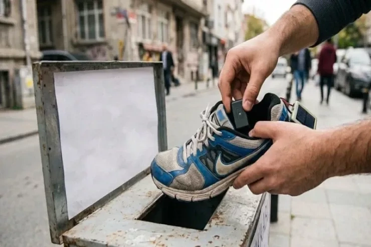 Yardım qutusuna atılan ayaqqabının aqibəti - GPS nələri AŞKARLADI?