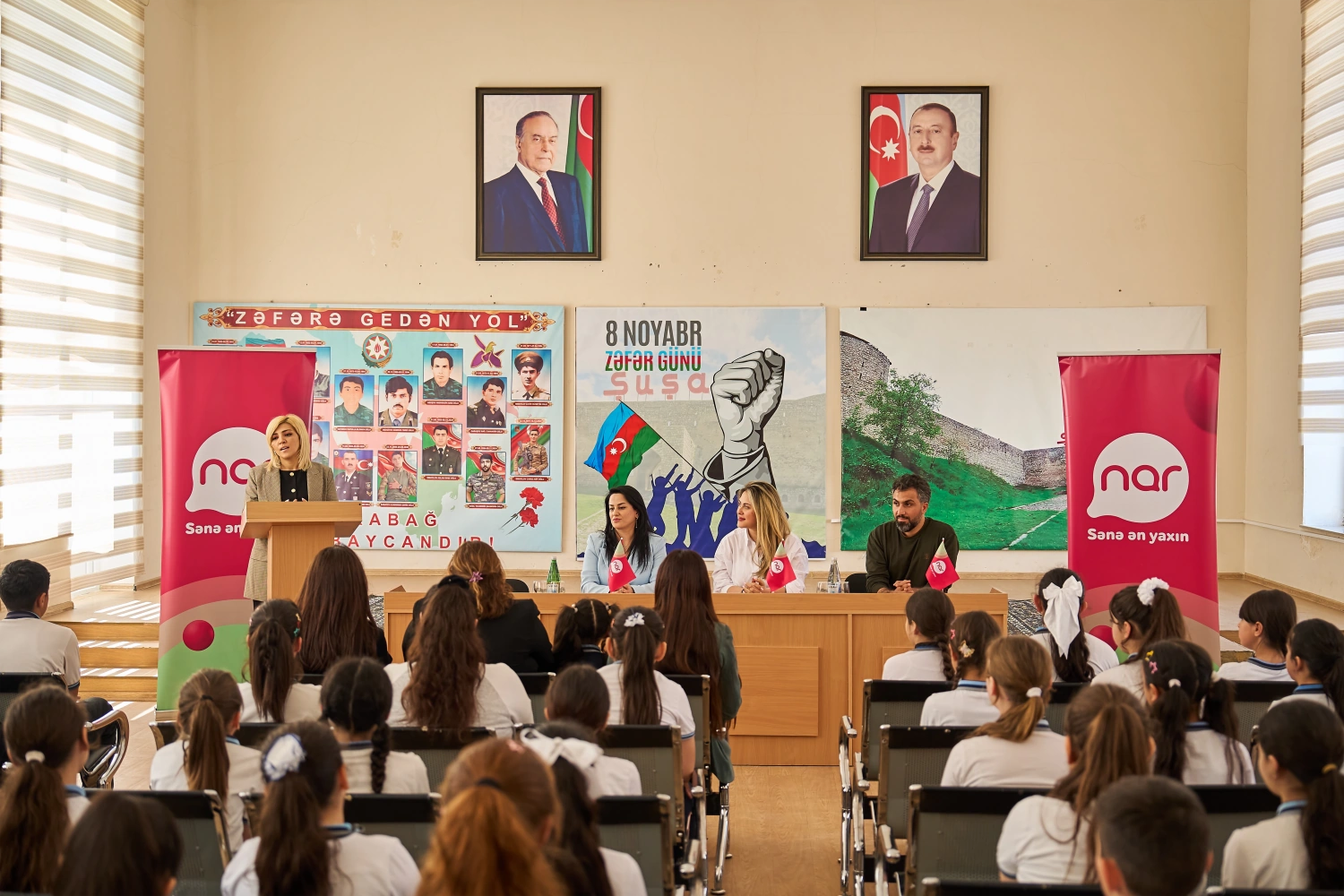 “Nar” Kitab gününü Salyanda qeyd edib - FOTOLAR