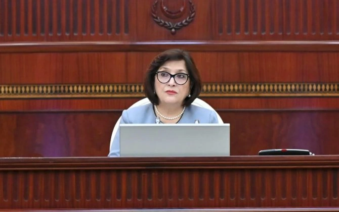 Sahibə Qafarova Çində Zəngəzur dəhlizindən danışıb