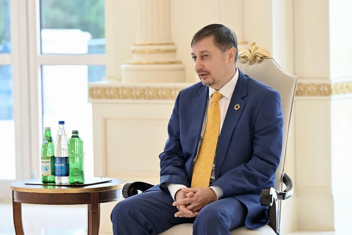 İlham Əliyev BMT-nin Azərbaycanda yeni təyin olunmuş rezident əlaqələndiricisini qəbul etdi - FOTO