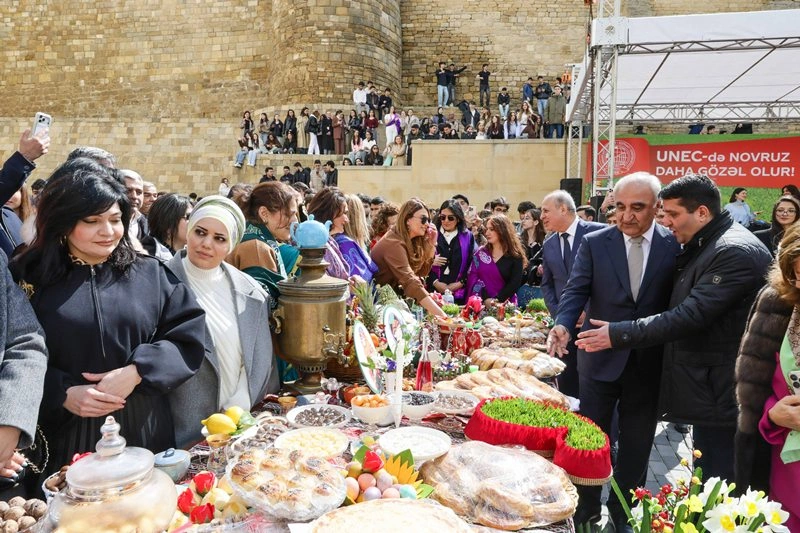 "UNEC-də Novruz daha gözəl olur" adlı təntənəli bayram tədbiri keçirilib - FOTO
