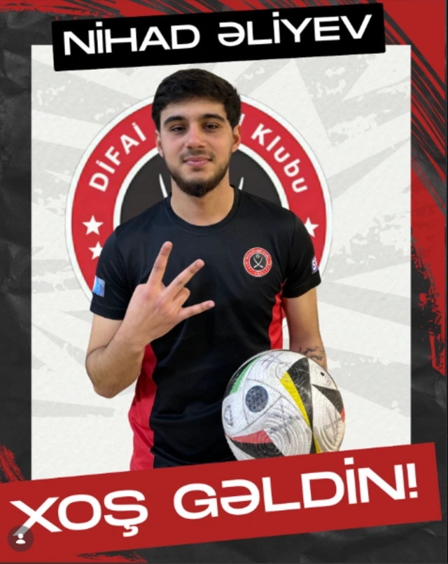 Azərbaycanın I Liqa klubu "Qarabağ"ın yetirməsini transfer edib - FOTO