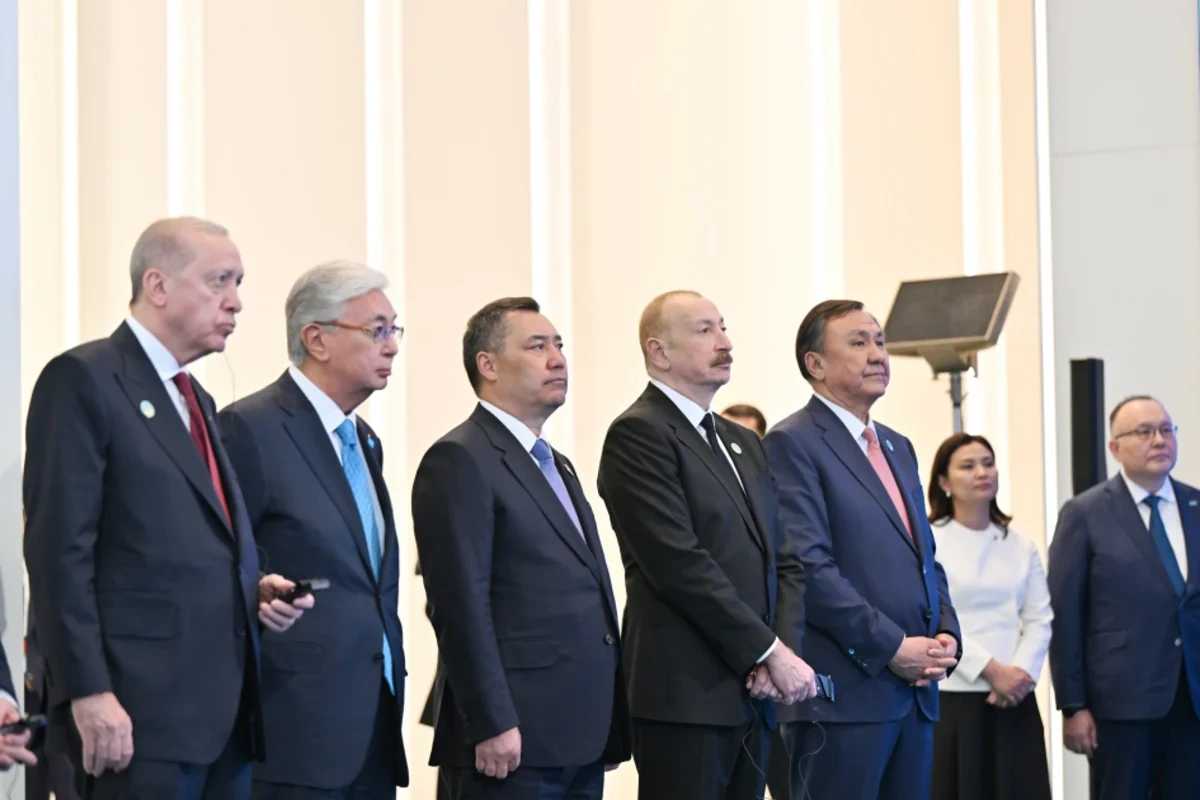 İlham Əliyev Türk Sivilizasiyası Mərkəzinin təməlqoyma mərasimində iştirak etdi - FOTO