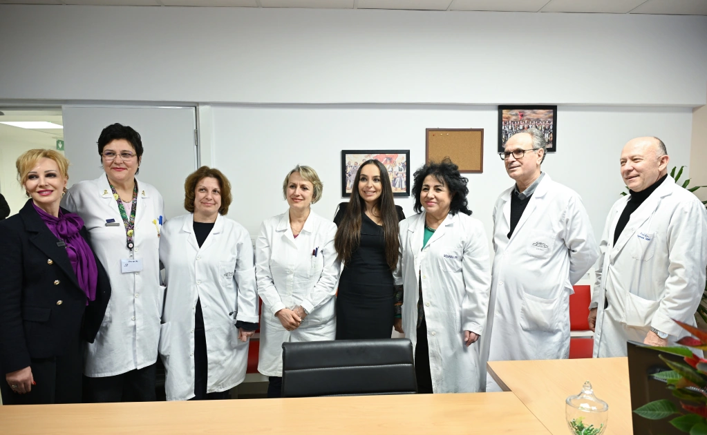 Leyla Əliyeva Tiranada uşaq evini ziyarət edib - FOTO