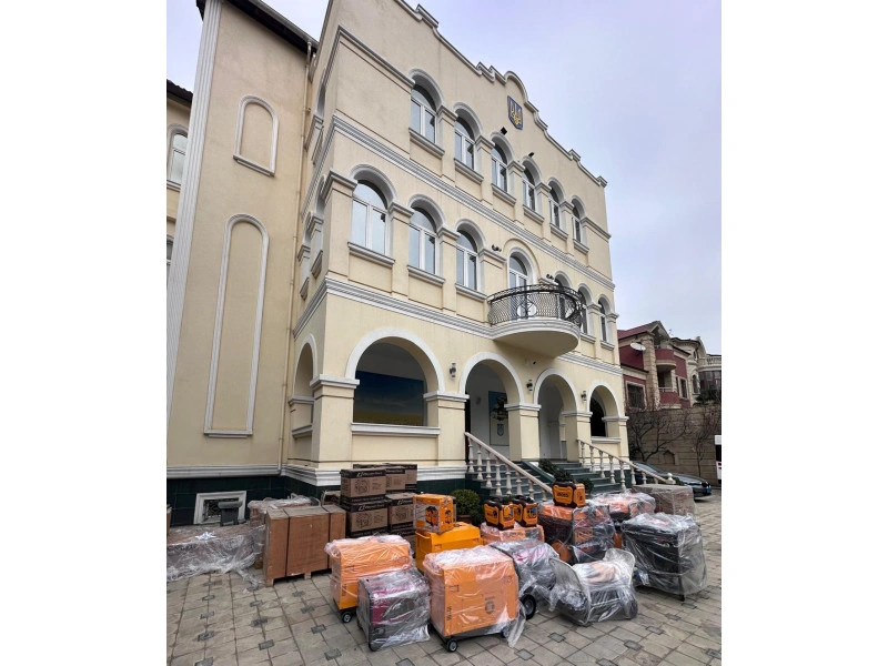 Azərbaycandan Ukraynaya generatorlar göndərilib - FOTO