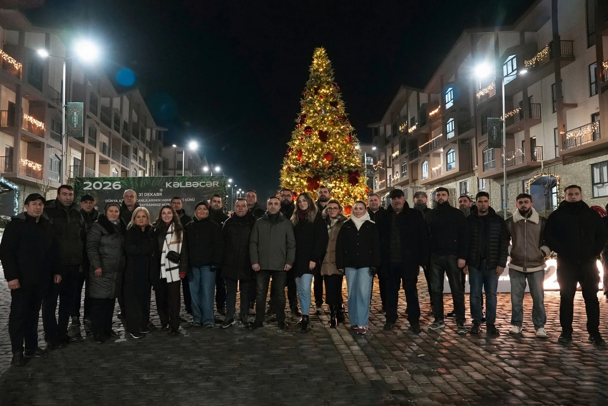 Kəlbəcərdə 32 il sonra ilk dəfə Yeni il tədbiri keçirilib - FOTOLAR