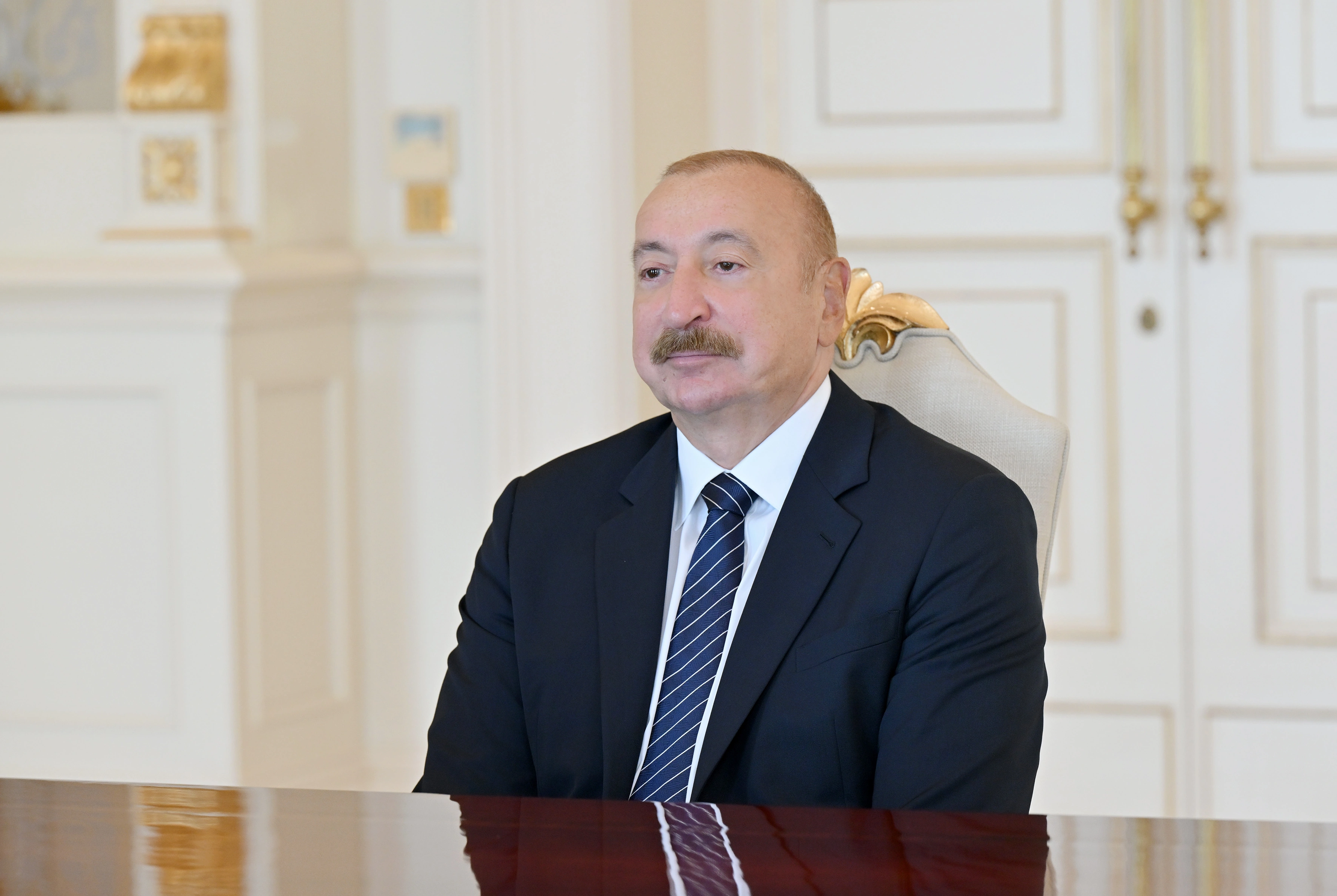 İlham Əliyev “Neuberger Berman” şirkətinin sədri və baş icraçı direktorunu qəbul etdi - FOTO
