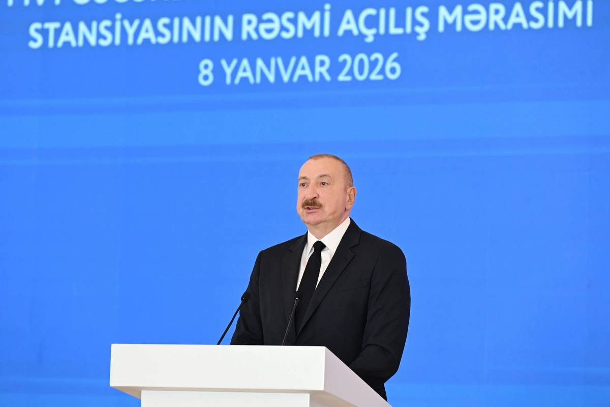 İlham Əliyev "Xızı-Abşeron" Külək Elektrik Stansiyasının açılış mərasimində çıxış etdi - YENİLƏNİB + FOTO