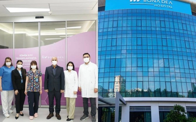 Liv Bona Dea Hospitalda İlk Sümük İliyi Transplantasiyası Uğurla Həyata Keçirildi - FOTO