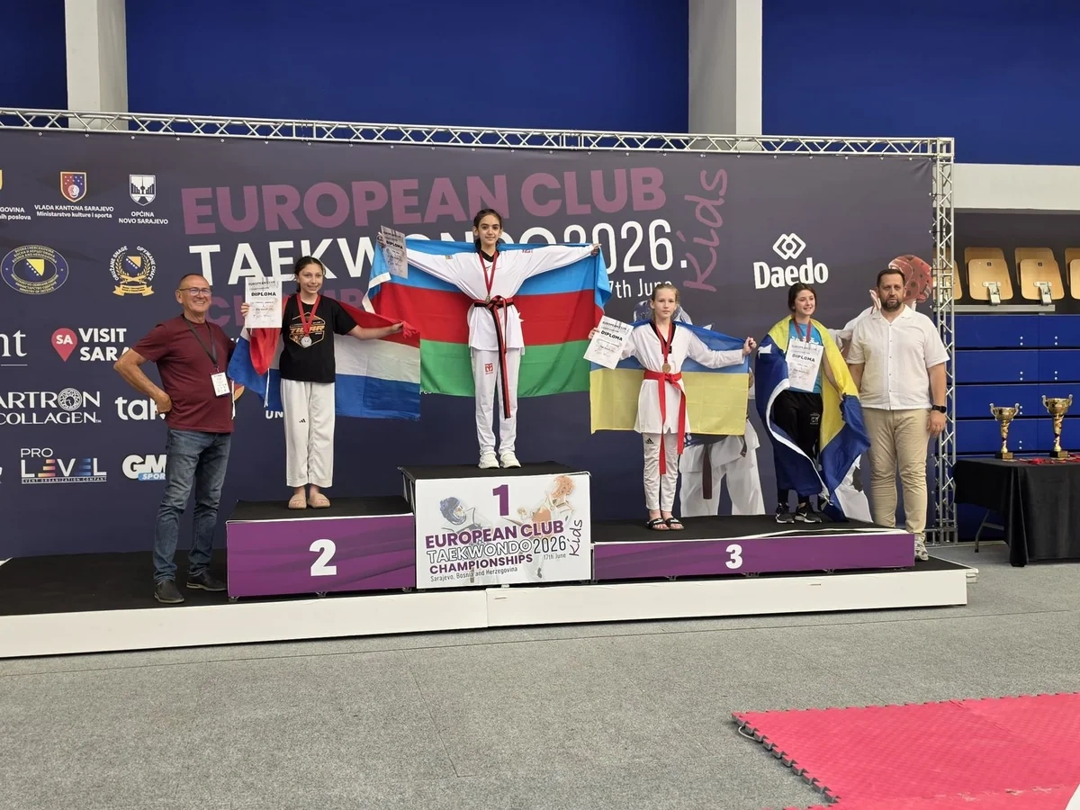 Azərbaycan taekvondoçuları klublararası Avropa çempionatında 6 medal qazanıb - FOTO