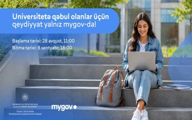 Sabahdan universitetlərə qeydiyyat başlayır