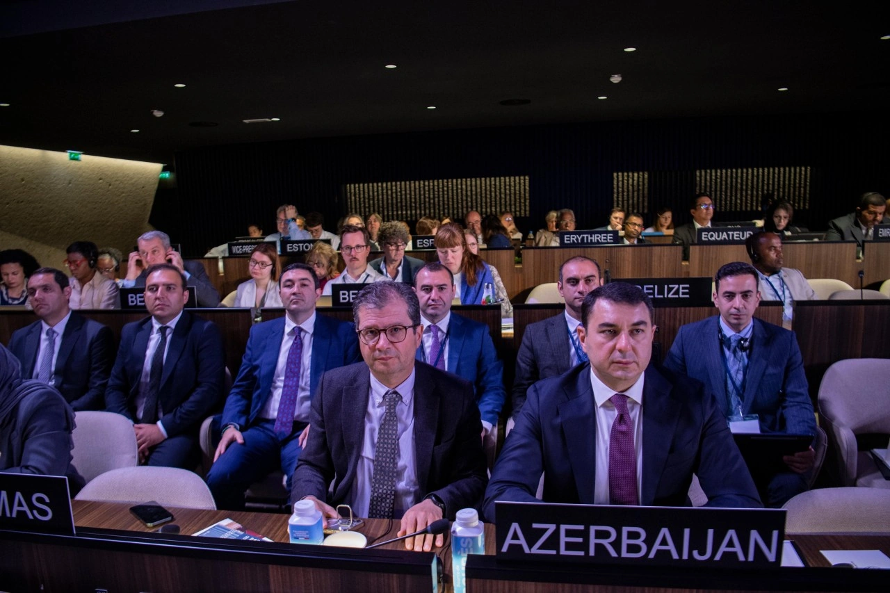 Nazir Adil Kərimli UNESCO-nun 11-ci sessiyasında ölkəmizi təmsil edib - FOTOLAR