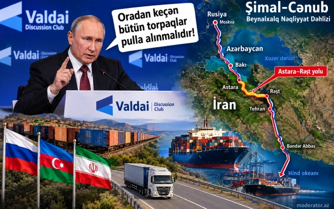 Putin Azərbaycandan keçəcək “Şimal-Cənub” dəhlizi boyu hansı torpaqların pulla alınmasından danışdı?..-ARAŞDIRMA
