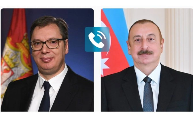 Aleksandar Vuçiç İlham Əliyevə zəng etdi
