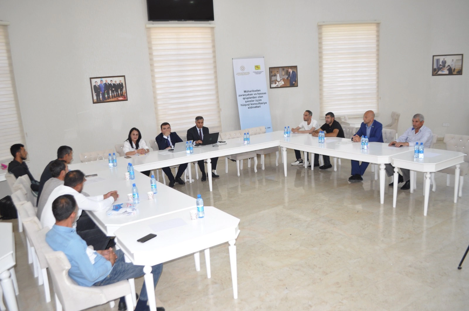 Ağsu rayonunda müharibə iştirakçılarına hüquqi konsultasiya xidməti göstərilib - FOTO