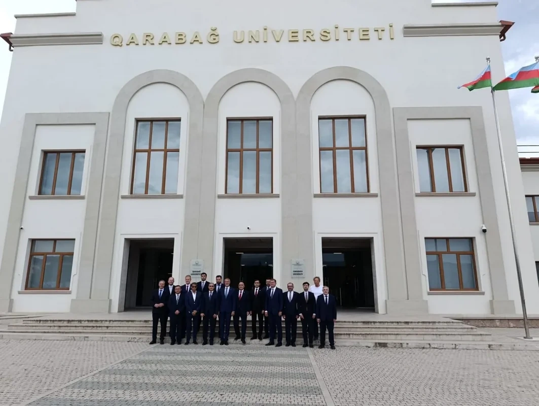 Rixard Raşi Xankəndidə quruculuq işləri ilə tanış oldu - FOTO