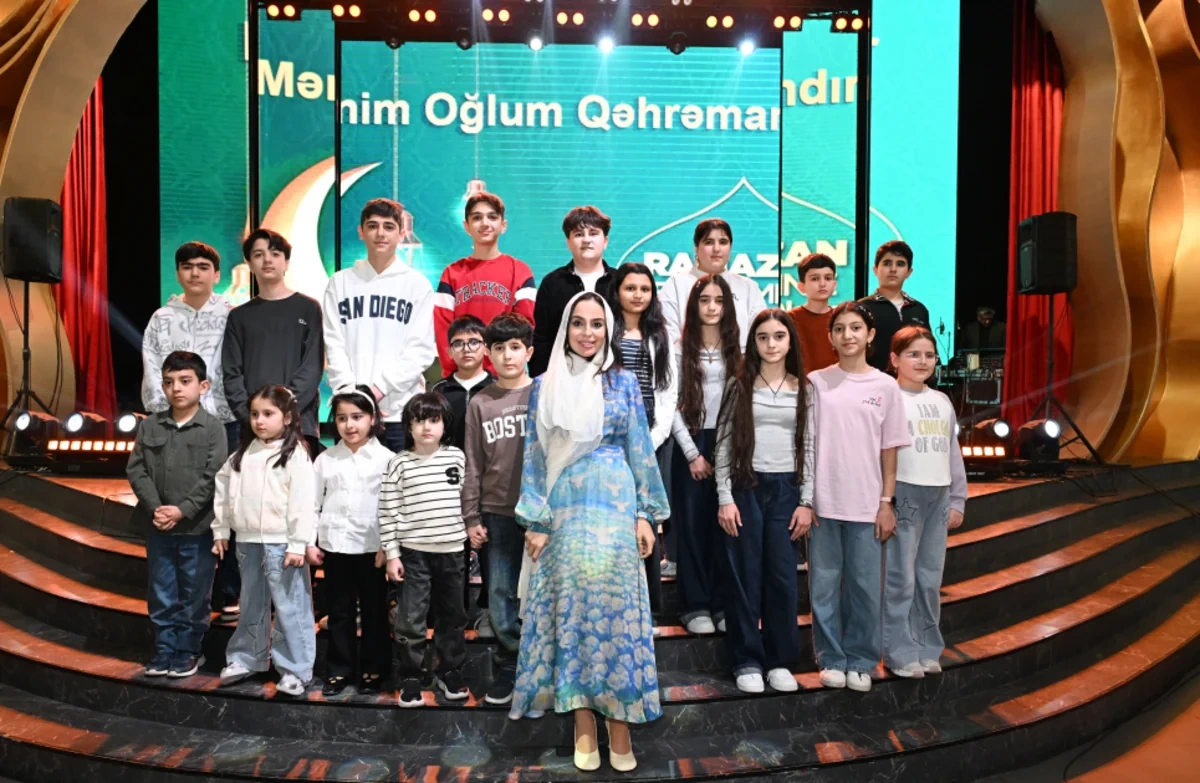 Şəhid analarının iştirakı ilə iftar süfrəsi təşkil olunub - FOTO