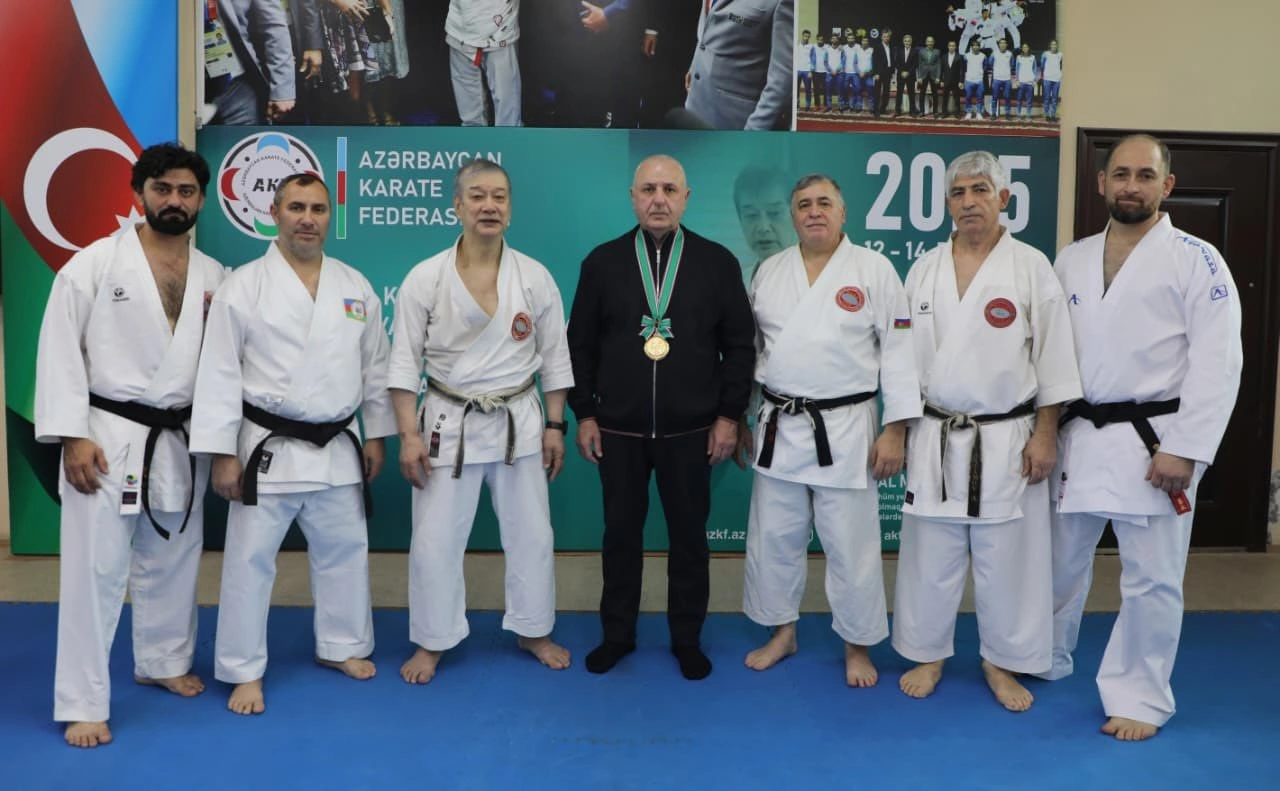Ülvi Quliyev xüsusi medalla təltif olundu - FOTOLAR