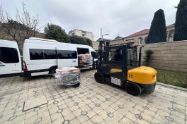 Azərbaycandan Ukraynaya generatorlar göndərilib - FOTO