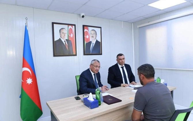 Rövşən Rzayev Kəlbəcərdə vətəndaşları qəbul etdi - FOTO