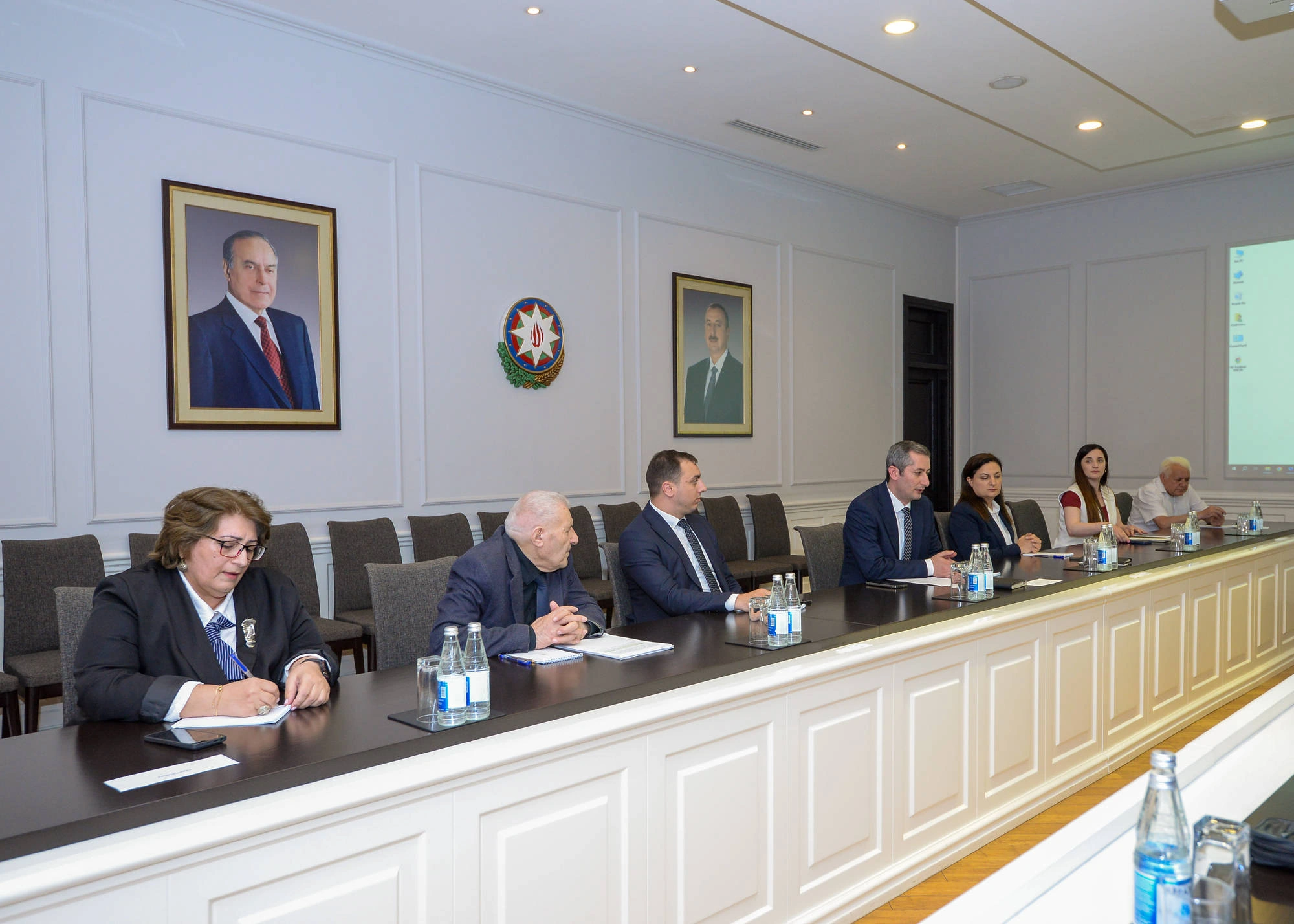 Cəzaçəkmə müəssisələri nəzdindəki peşə təhsili müəssisələrində görüş keçirilib - FOTO
