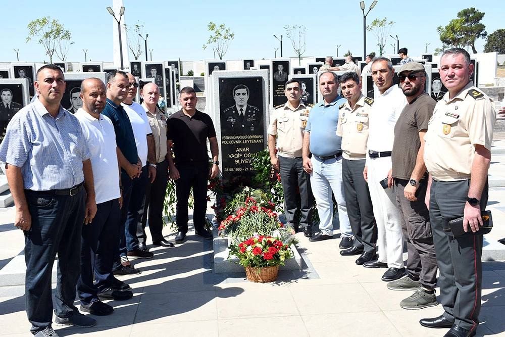 Vətən Müharibəsi Qəhrəmanı Anar Əliyevin anım mərasimi keçirilib - FOTO/VİDEO