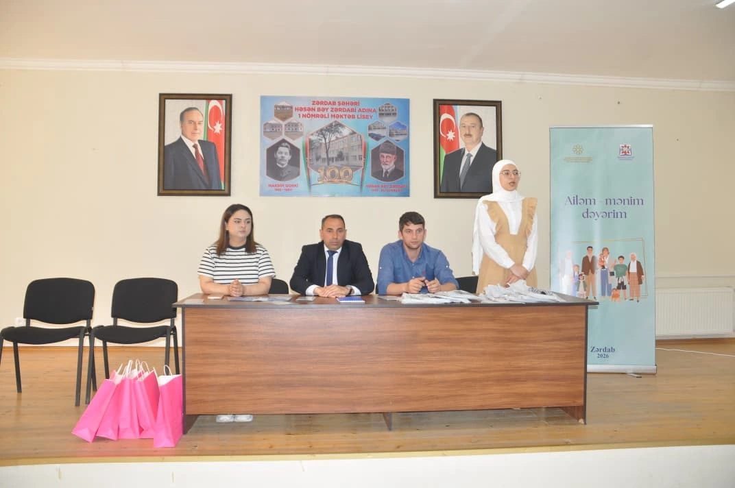 “Ailəm – mənim dəyərim” layihəsi çərçivəsində bağlanış görüşü təşkil olundu - FOTO
