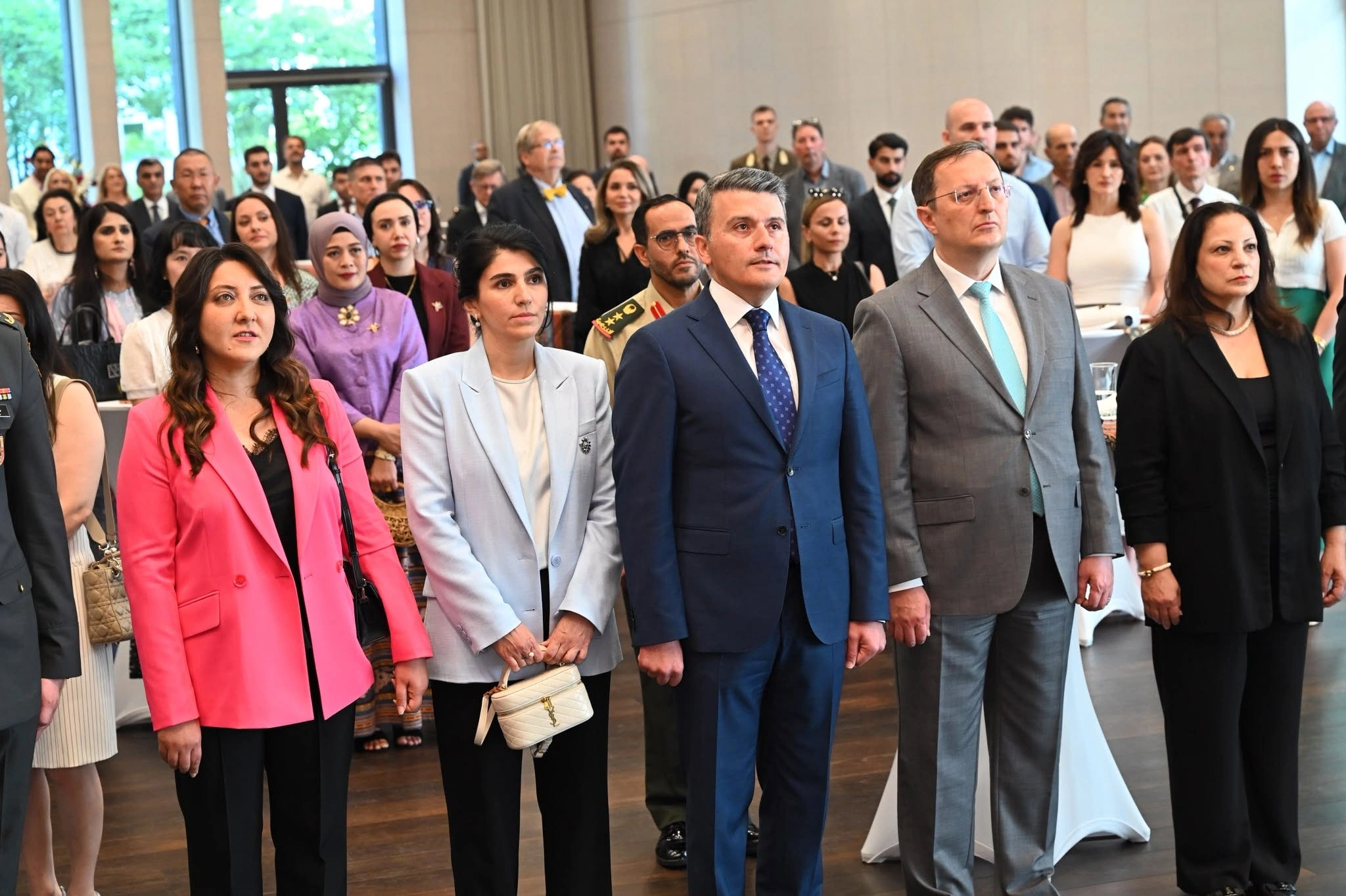 Azərbaycan Silahlı Qüvvələrinin yaradılmasının 108-ci ildönümü Berlində qeyd olundu - FOTO