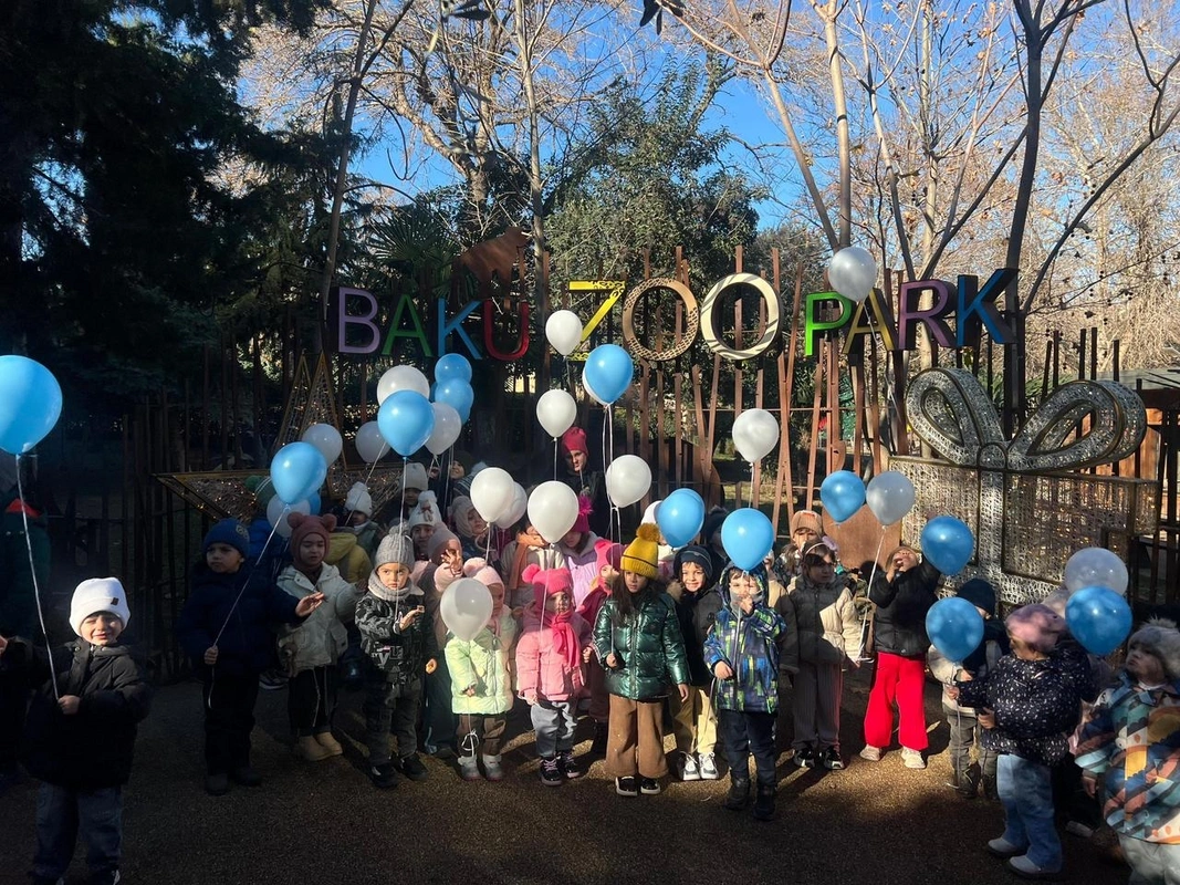 Leyla Əliyevanın təşəbbüsü ilə Bakı Zooloji Parkında uşaqlar üçün bayram tədbiri təşkil olunub - FOTOLAR
