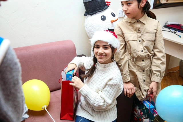 Leyla Əliyevanın təşəbbüsü ilə bir sıra uşaq müəssisələrində Yeni il tədbiri keçirilib - FOTO