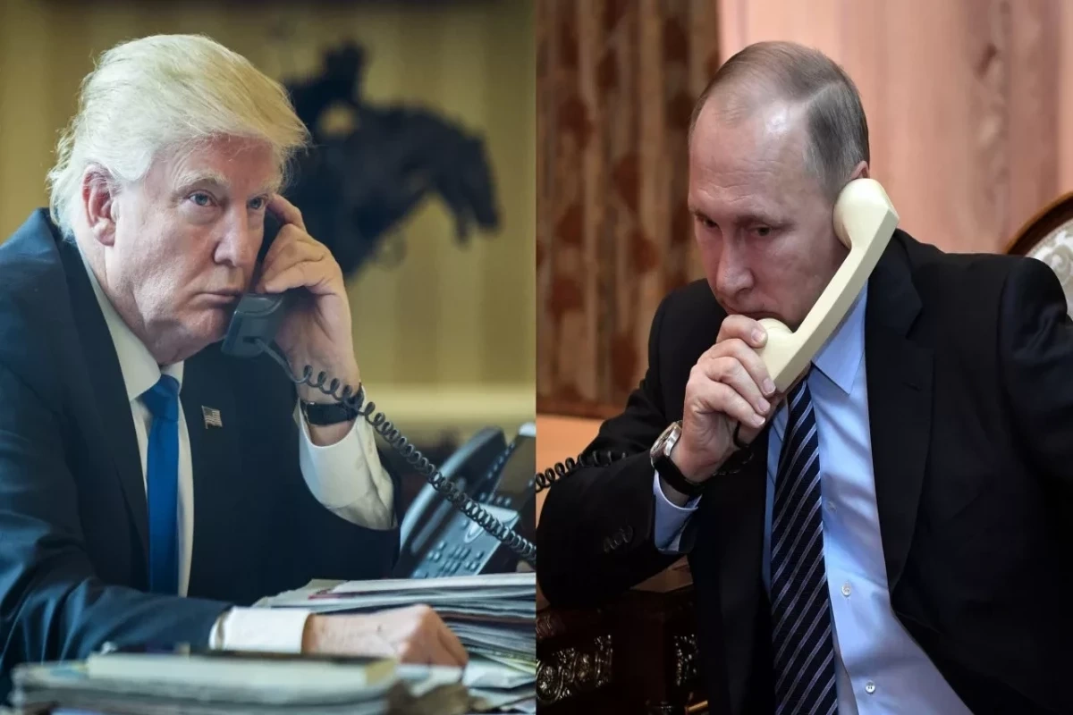 Putin və Tramp arasında telefon danışığı olub