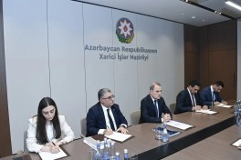 Ceyhun Bayramov Rusiya Prezidentinin köməkçisi ilə görüşüb - FOTO